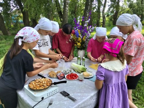 Акъегеттә «Цезарь» салаты ясау буенча мастер-класс үтте