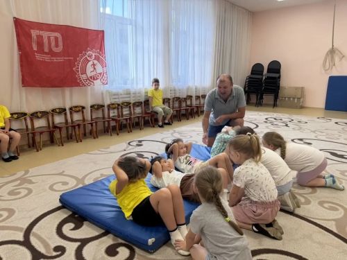 «Дюймовочка» тәрбияләнүчеләре ГТО дөньясына беренче адым ясады