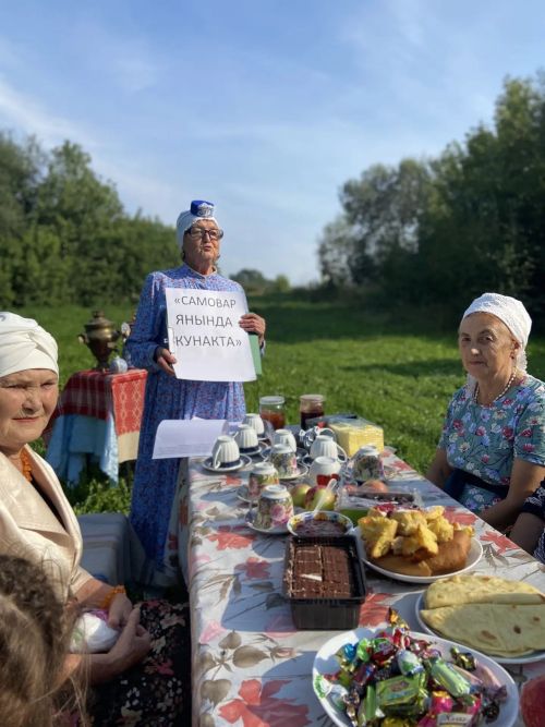 Олы Шырдан авылында «Самовар янында кунакта» дип исемләнгән матур чара узды
