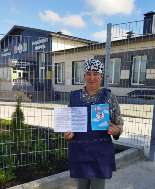 Акъегет авылында сәламәт тормышка багышланган акция узды