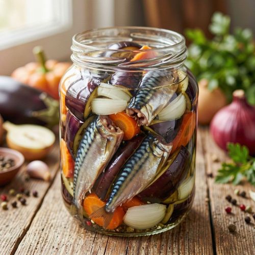 Яшелчәле скумбрия