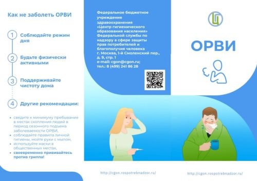 Сәламәт яшәү рәвеше — грипп һәм ОРВИ профилактикасы