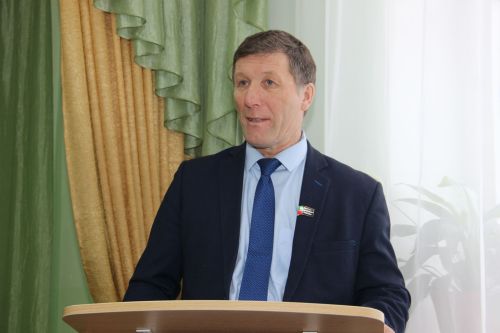 Бишнә авыл җирлегендә узган хисап сессия