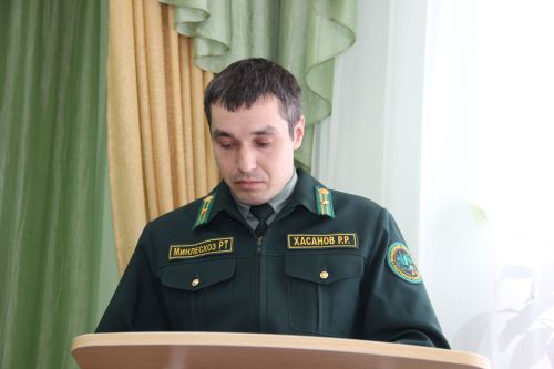 Бишнә авыл җирлегендә узган хисап сессия