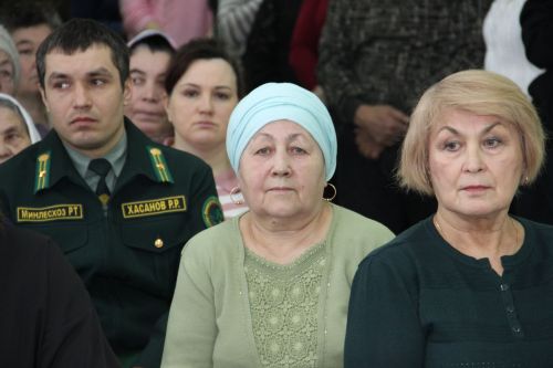 Бишнә авыл җирлегендә узган хисап сессия