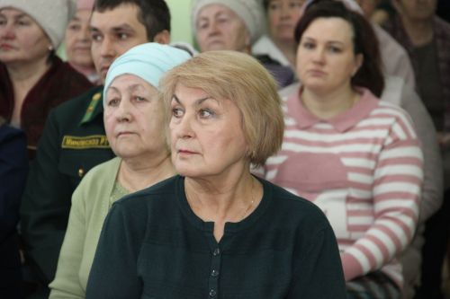 Бишнә авыл җирлегендә узган хисап сессия