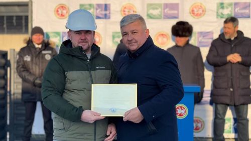 Кече Ключи авылының «Хан утары» бистәсендә күптән көтелгән вакыйга – газлаштыру республика программасы кысаларында йортларга газ керде