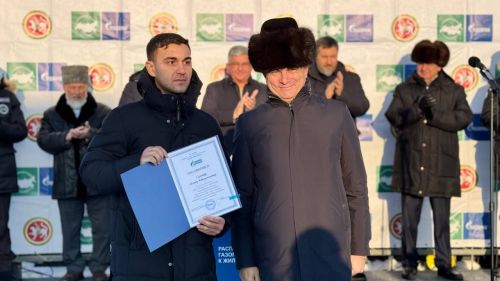 Кече Ключи авылының «Хан утары» бистәсендә күптән көтелгән вакыйга – газлаштыру республика программасы кысаларында йортларга газ керде