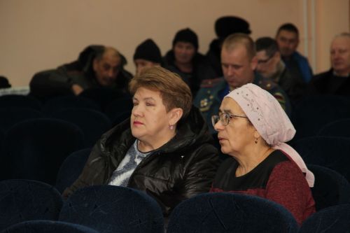 Олы Карагуҗа авыл җирлегендә хисап сессия
