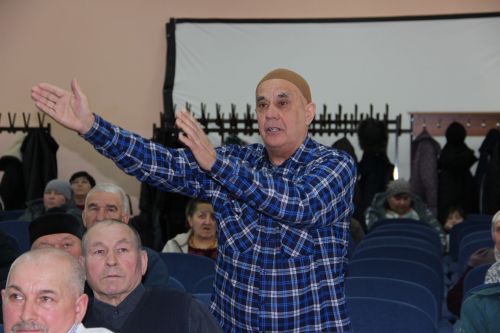Олы Яке җирлегендә узган хисап сессия