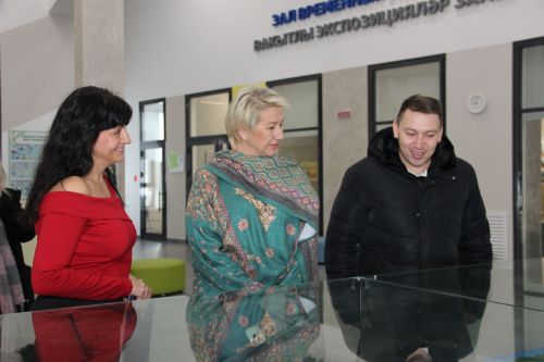 Мәдәният министры Ирада Әюпова Зеленодольск шәһәренең мәдәни үсеш үзәгендә булды