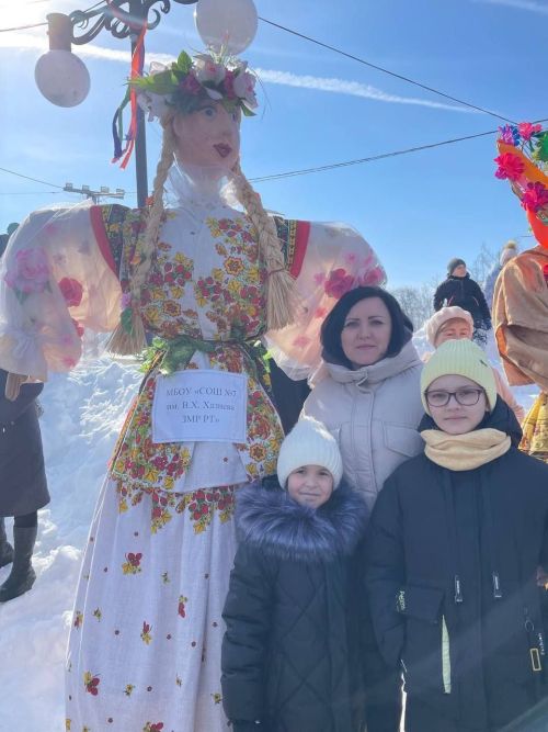 Яшел Үзәндә Май чабу чарасы