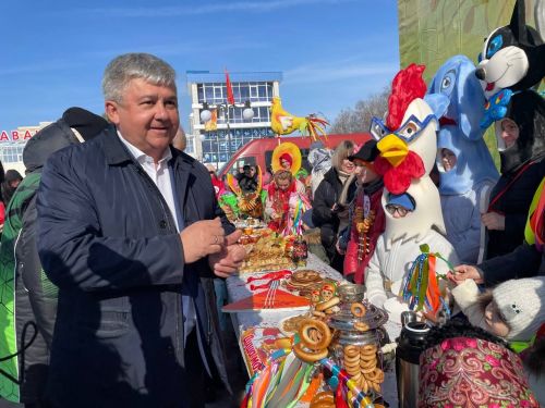 Яшел Үзәндә Май чабу чарасы