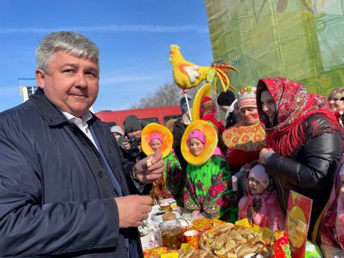 Яшел Үзәндә Май чабу чарасы