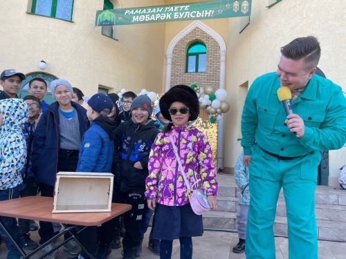 "Җәмигъ" мәчете территориясендә "Ураза бәйрәме"