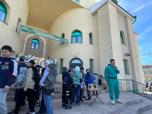"Җәмигъ" мәчете территориясендә "Ураза бәйрәме"