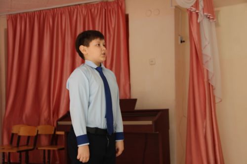Әйшә мәктәбендә Габдулла Тукай исемендәге “Ватан өчен яшәү – безнең бурыч!” дип исемләнгән муниципаль шигырь уку бәйгесе узды