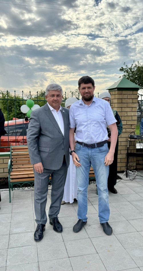 Яшел Үзәннең "Тынычлык" мәчете территориясендә чишмә ачылышы