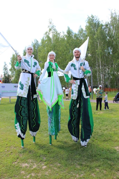 Яшел Үзәндә Сабан туен бәйрәм иттеләр