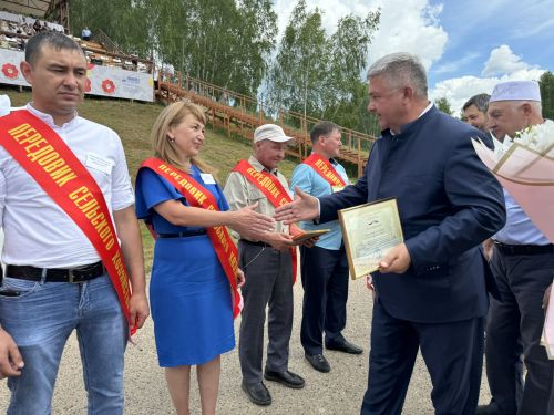 Яшел Үзәндә Сабан туен бәйрәм иттеләр