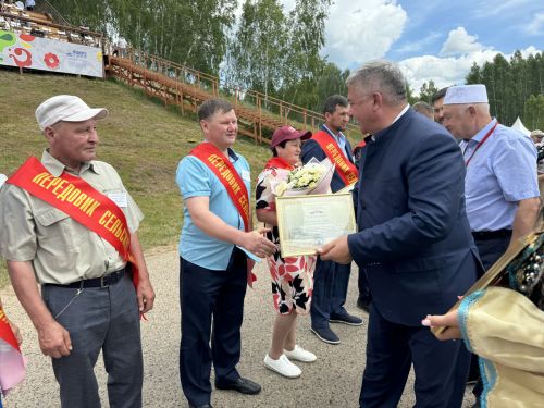 Яшел Үзәндә Сабан туен бәйрәм иттеләр