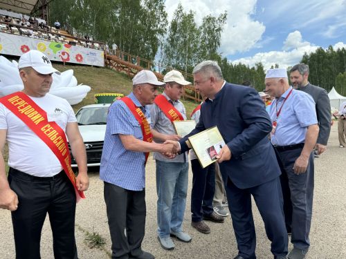 Яшел Үзәндә Сабан туен бәйрәм иттеләр