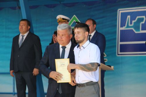 A.М Горький исемендәге Яшел Үзән заводында тантаналы рәвештә «СТАВРОПОЛЬ»&nbsp; кораблен суга төшерү