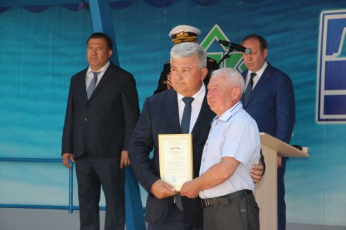 A.М Горький исемендәге Яшел Үзән заводында тантаналы рәвештә «СТАВРОПОЛЬ»&nbsp; кораблен суга төшерү