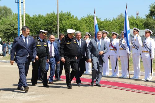 A.М Горький исемендәге Яшел Үзән заводында тантаналы рәвештә «СТАВРОПОЛЬ»&nbsp; кораблен суга төшерү