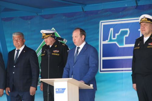 A.М Горький исемендәге Яшел Үзән заводында тантаналы рәвештә «СТАВРОПОЛЬ»&nbsp; кораблен суга төшерү