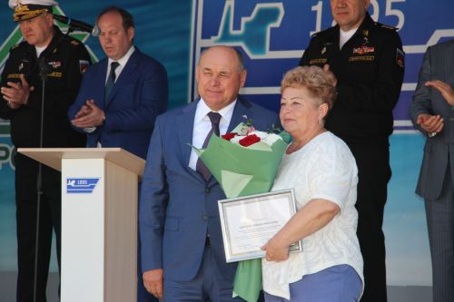 A.М Горький исемендәге Яшел Үзән заводында тантаналы рәвештә «СТАВРОПОЛЬ»&nbsp; кораблен суга төшерү