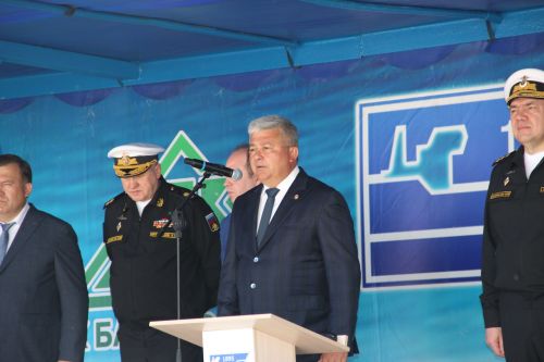 A.М Горький исемендәге Яшел Үзән заводында тантаналы рәвештә «СТАВРОПОЛЬ»&nbsp; кораблен суга төшерү