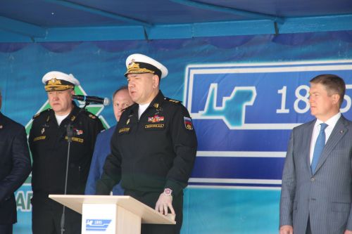 A.М Горький исемендәге Яшел Үзән заводында тантаналы рәвештә «СТАВРОПОЛЬ»&nbsp; кораблен суга төшерү