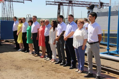 A.М Горький исемендәге Яшел Үзән заводында тантаналы рәвештә «СТАВРОПОЛЬ»&nbsp; кораблен суга төшерү