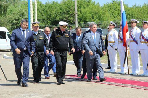 A.М Горький исемендәге Яшел Үзән заводында тантаналы рәвештә «СТАВРОПОЛЬ»&nbsp; кораблен суга төшерү