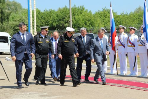 A.М Горький исемендәге Яшел Үзән заводында тантаналы рәвештә «СТАВРОПОЛЬ»&nbsp; кораблен суга төшерү