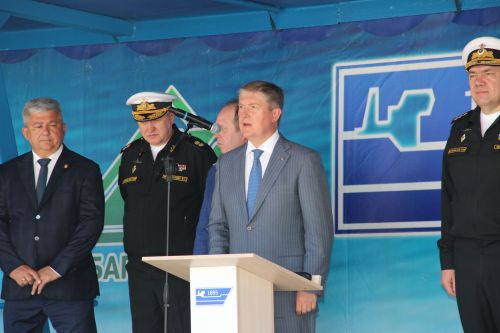 A.М Горький исемендәге Яшел Үзән заводында тантаналы рәвештә «СТАВРОПОЛЬ»&nbsp; кораблен суга төшерү