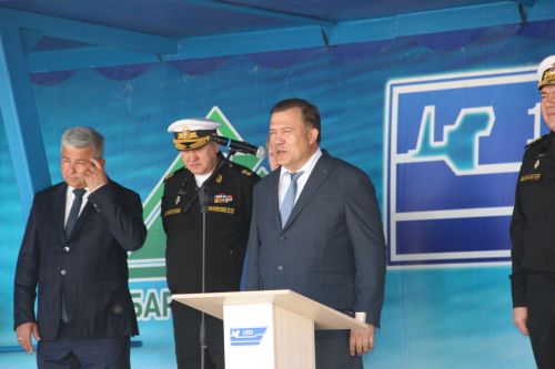 A.М Горький исемендәге Яшел Үзән заводында тантаналы рәвештә «СТАВРОПОЛЬ»&nbsp; кораблен суга төшерү