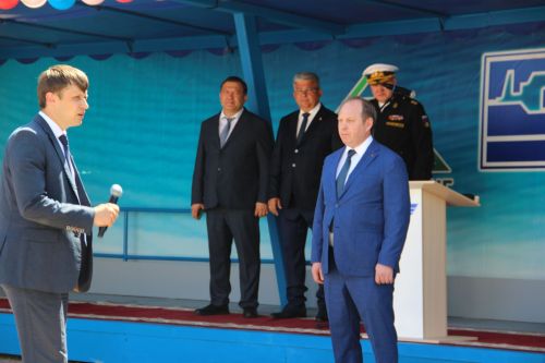 A.М Горький исемендәге Яшел Үзән заводында тантаналы рәвештә «СТАВРОПОЛЬ»&nbsp; кораблен суга төшерү