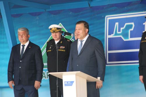 A.М Горький исемендәге Яшел Үзән заводында тантаналы рәвештә «СТАВРОПОЛЬ»&nbsp; кораблен суга төшерү