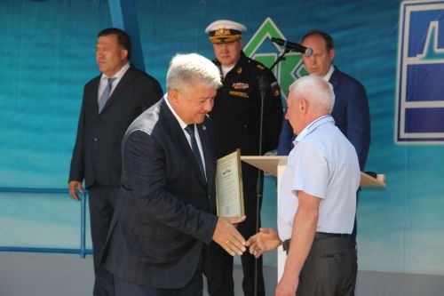 A.М Горький исемендәге Яшел Үзән заводында тантаналы рәвештә «СТАВРОПОЛЬ»&nbsp; кораблен суга төшерү