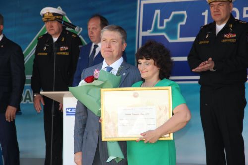 A.М Горький исемендәге Яшел Үзән заводында тантаналы рәвештә «СТАВРОПОЛЬ»&nbsp; кораблен суга төшерү