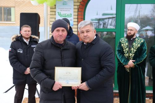 «Җәмигъ» мәчете территориясендә «Чишмә» ачылышы