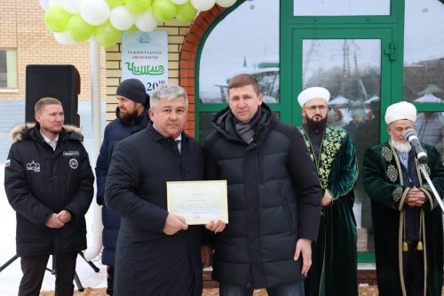 «Җәмигъ» мәчете территориясендә «Чишмә» ачылышы