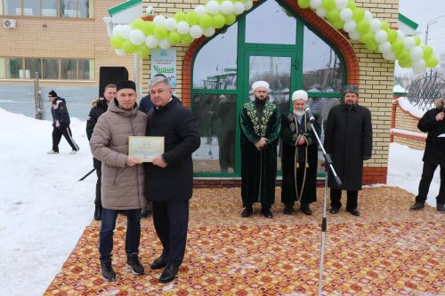 «Җәмигъ» мәчете территориясендә «Чишмә» ачылышы