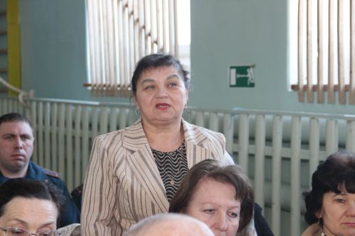 Акъегет авыл җирлегендә хисап сессиясе узды