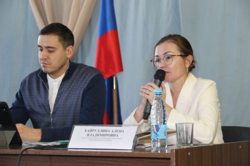 Акъегет авыл җирлегендә хисап сессиясе узды