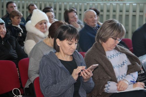 Акъегет авыл җирлегендә хисап сессиясе узды