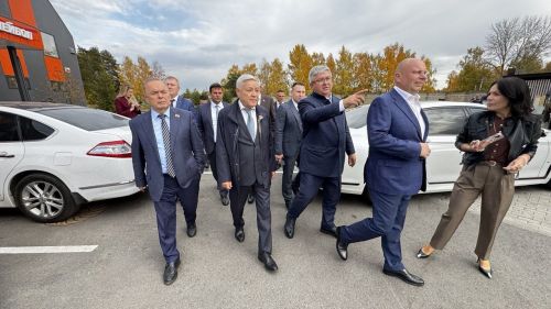 Карпов исемендәге лицейда мәртәбәле кунаклар