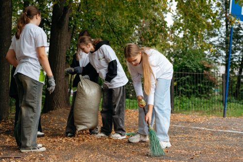 1нче лицейда "YOU GREEN" экологик акциясе